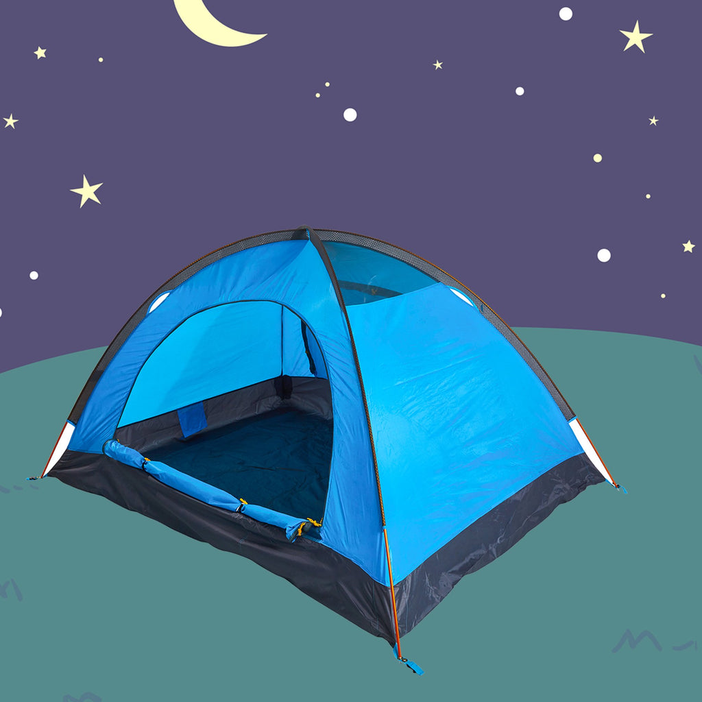 Portable Backpacking 2-3 Person Tent with Carry Bag L1077