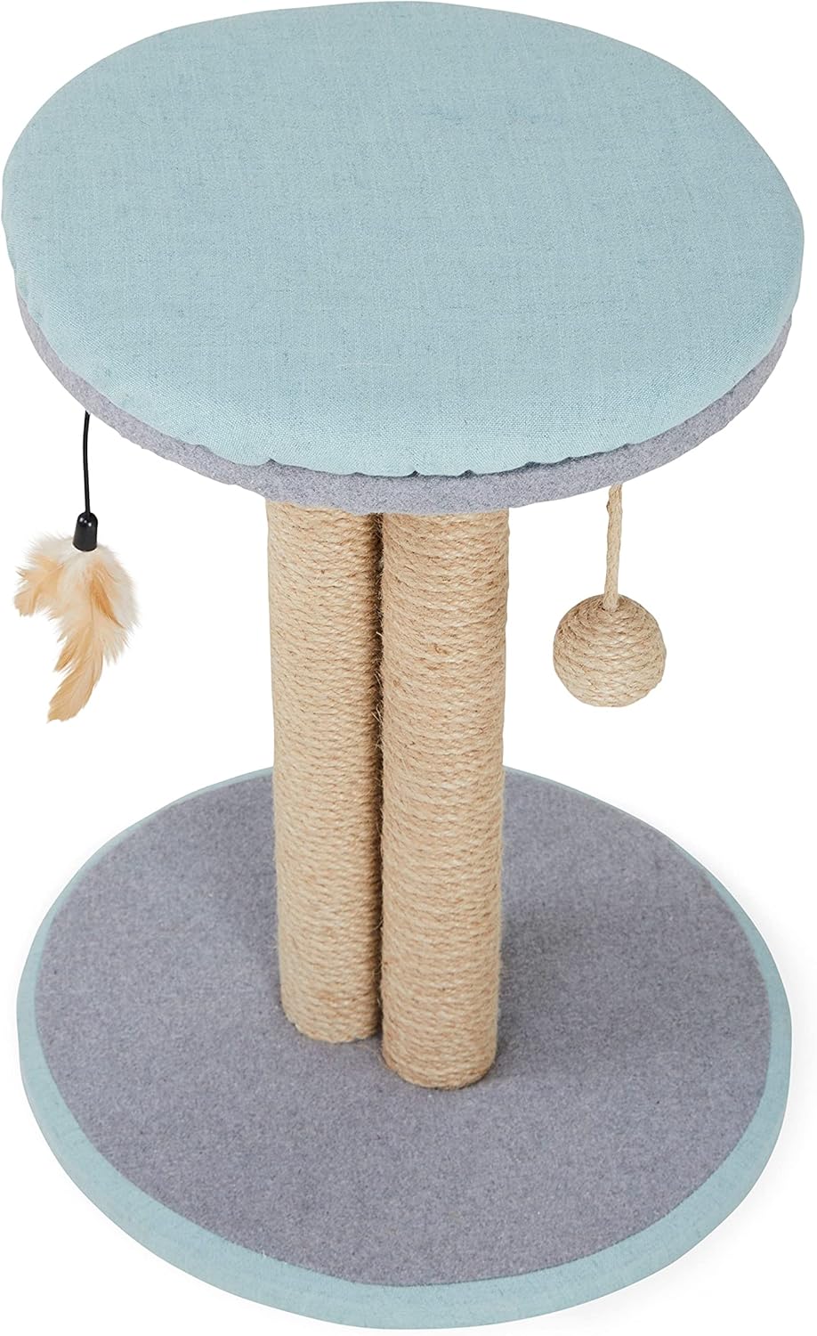 Cat Scratcher with 3-Sided Play Post, 20.5 H, Pack of 2 J886