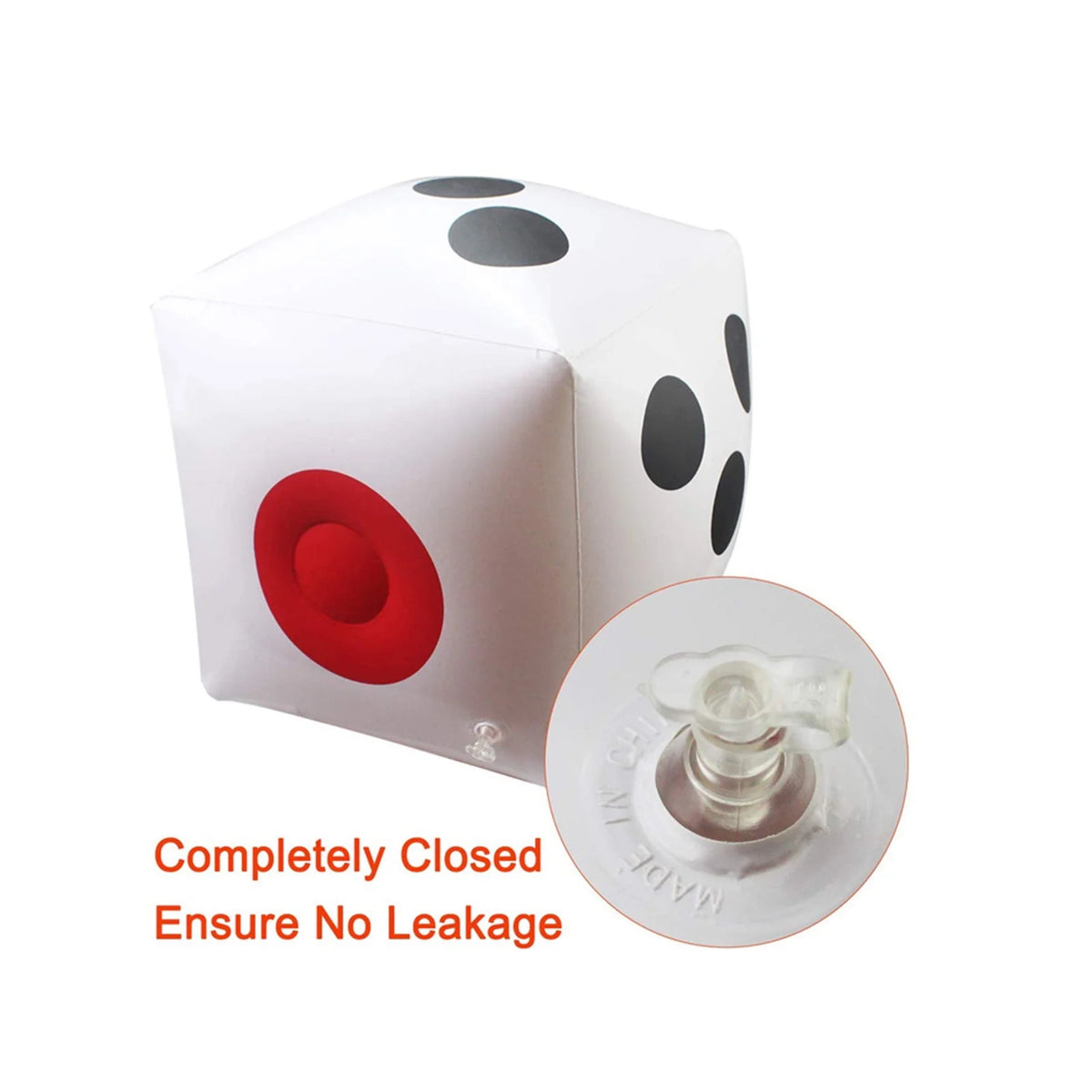 Inflatable Dice Set 13 Inch Outdoor Game Decorations Z183456
