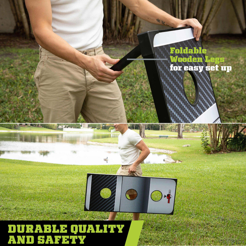 Outdoor 2-in-1 Target Toss and Washer Toss Games H476519