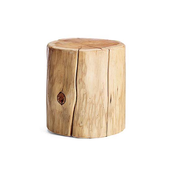 Natural Tree-Stump Side Table S211454