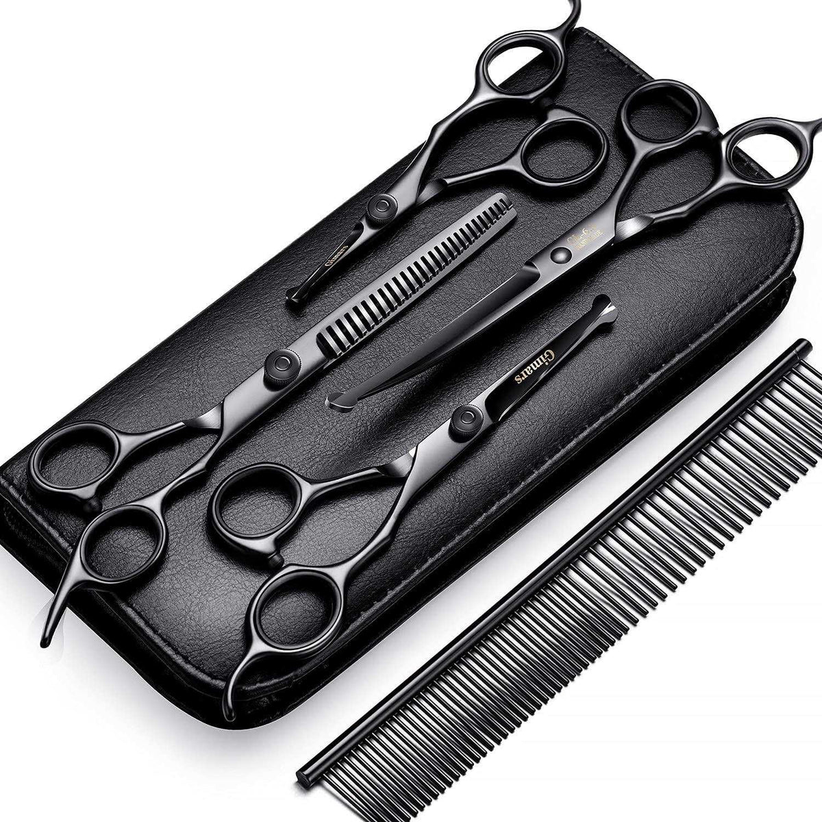 6 in 1 Dog Grooming Scissors Stainless Steel X6921