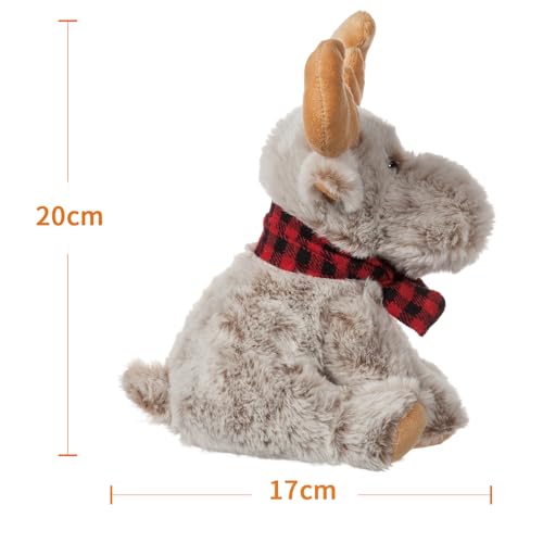 Gray Moose Plush Stuffed Animal M811015