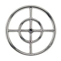 Round Stainless Steel Fire Pit Burner, Natural Gas M370