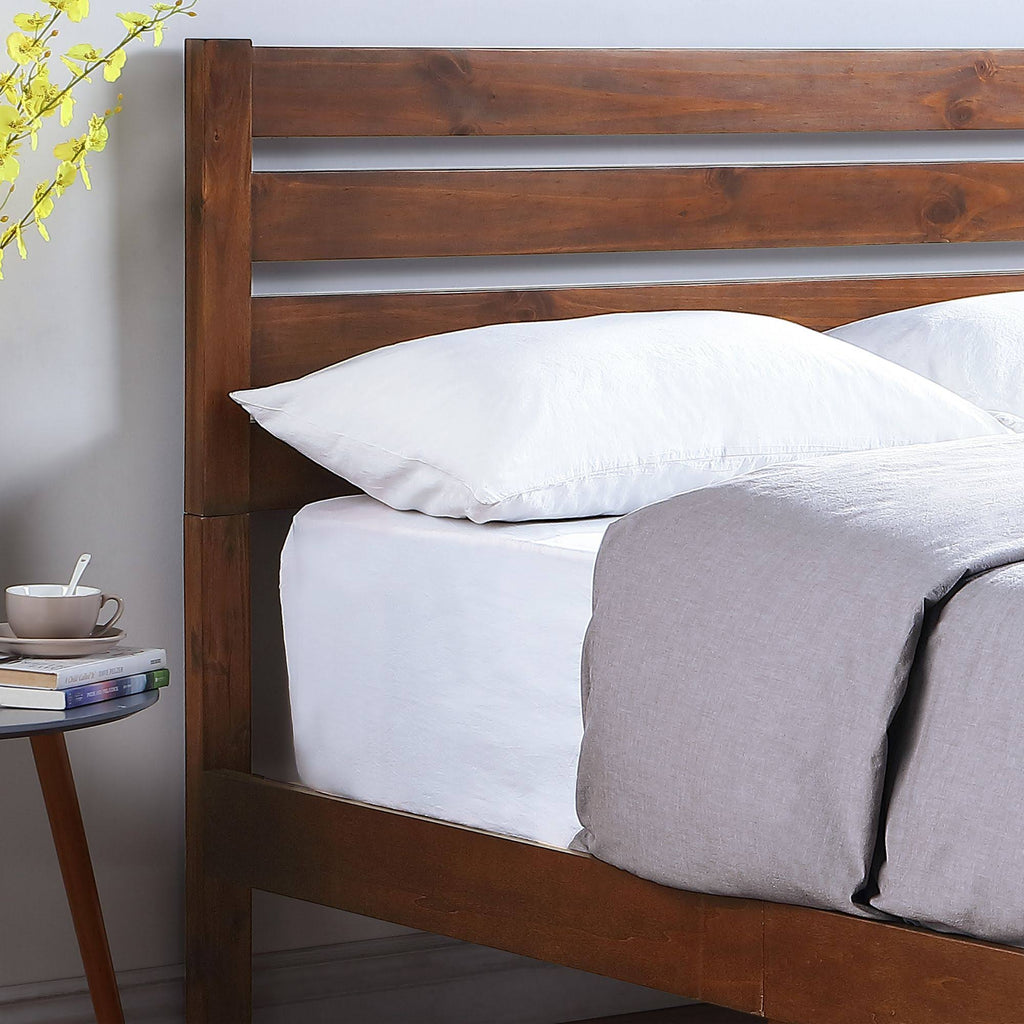 Queen Size Brown Bed Frame G935315