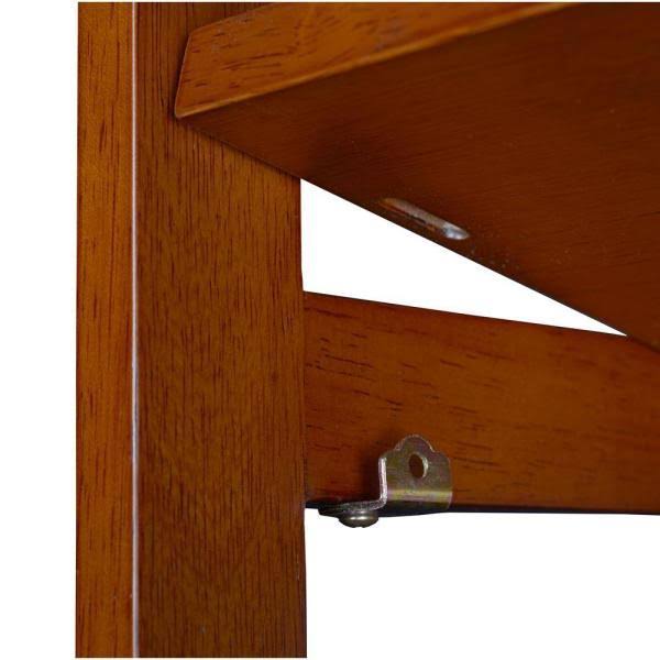 Cherry Wood 6-Shelf Standard Bookcase Y487280