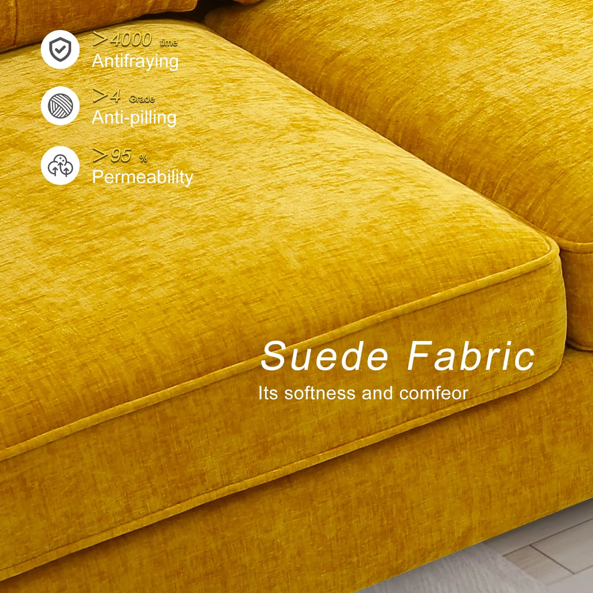 3-Piece Modular Sectional L-Shaped Sofa G6178