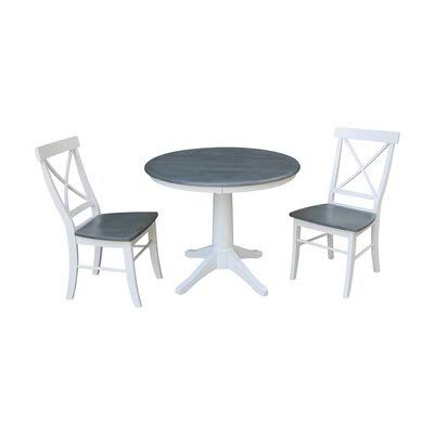 Solid Wood Dining Set Y369303