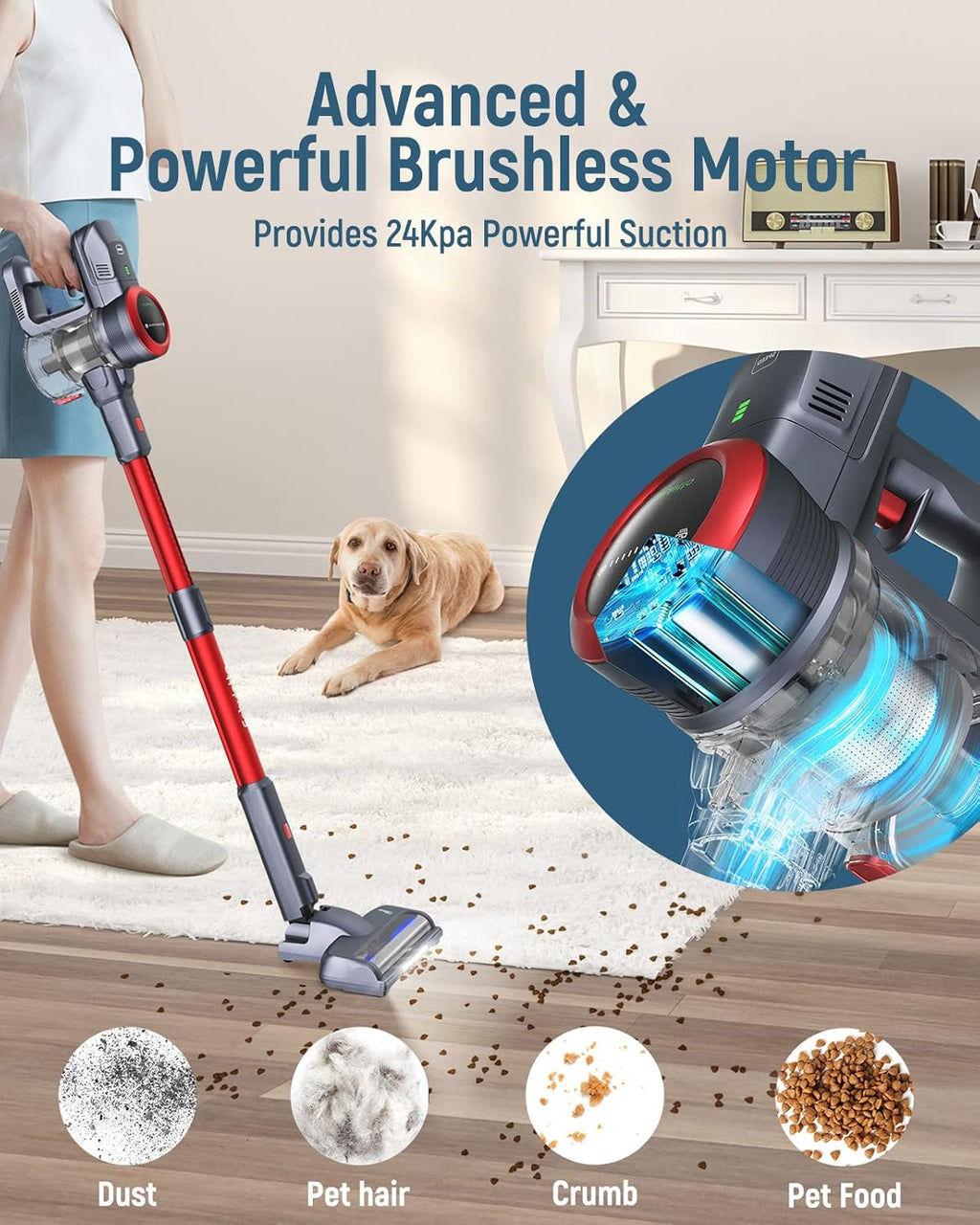 10-in-1 Cordless Stick Vacuum Cleaner Y407391