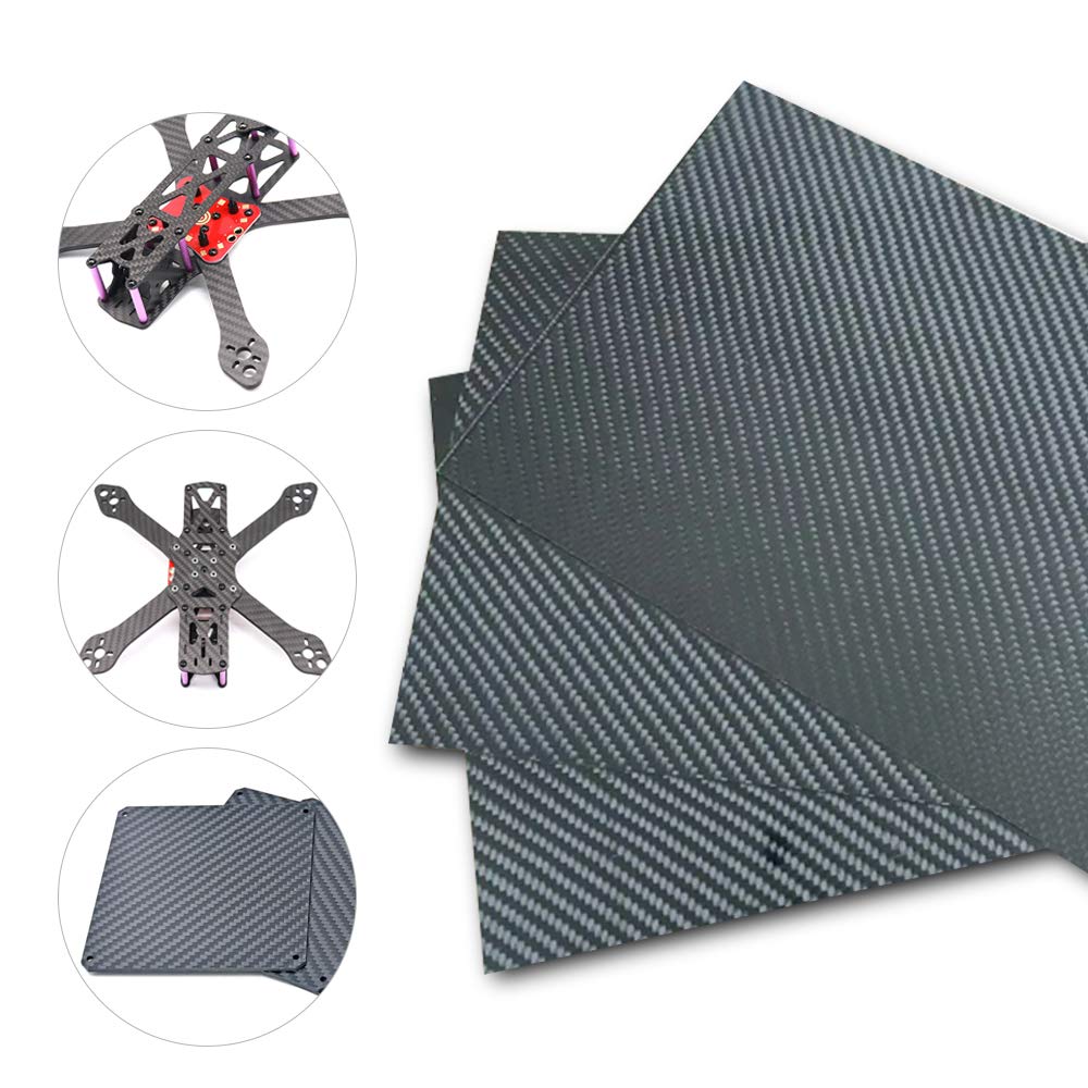 Carbon Fiber Sheets 3K Twill Matte Plate L53681